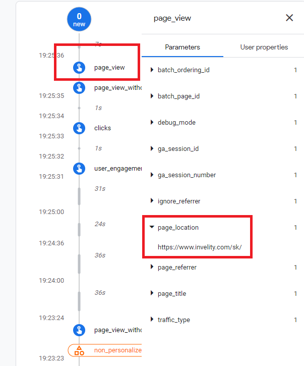 otestovanie query parametrov