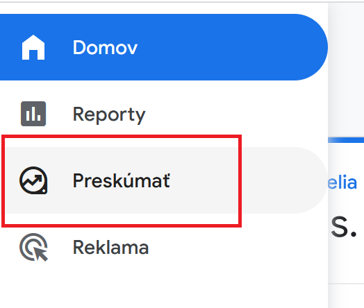 preskúmanie prehľadov pri identifikácii query parametrov