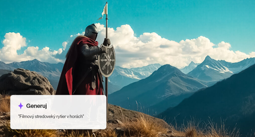 rytier - ukážka vygenerovaného obrázku cez AI nástroj Freepik Pikaso