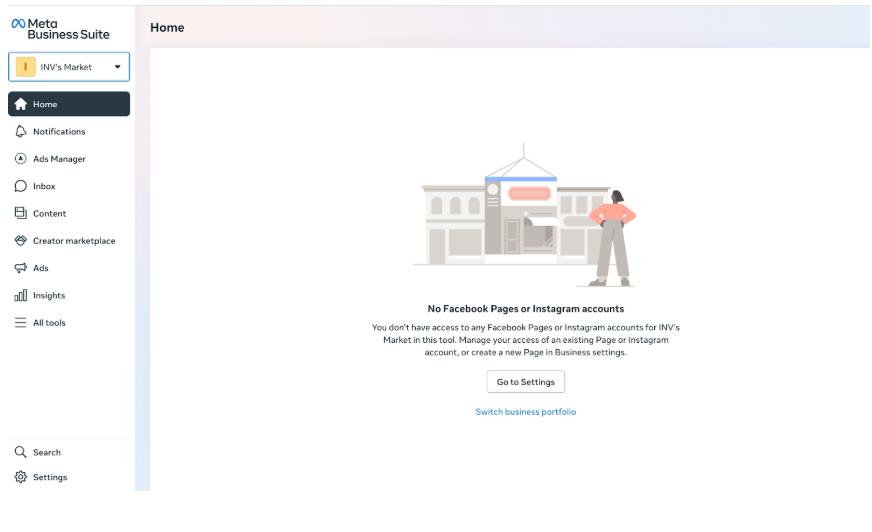 Meta Business Portfolio