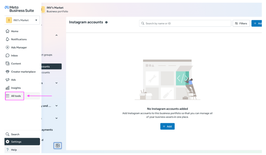 Meta Business Portfolio